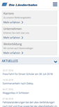 Mobile Screenshot of laenderbahn.com